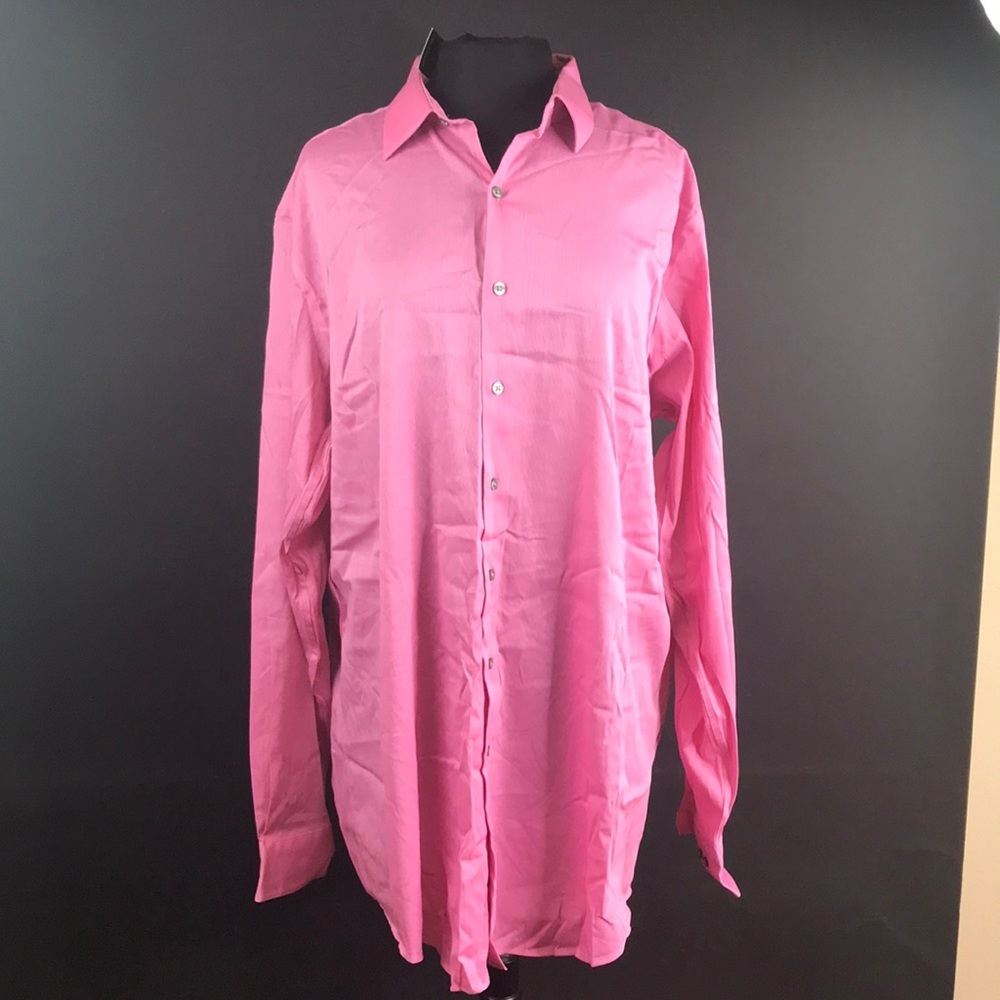 Alfani Men's Big & Tall Bedford Cord Dress Shirt